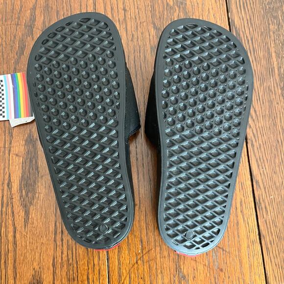 NWT Vans La Costa Slide Sandal Black Rainbow Pride Logo: Men's Size 5 - Picture 5 of 5